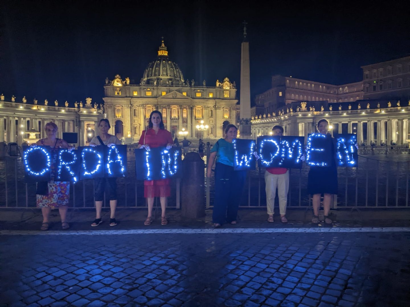 Women’s Ordination Worldwide Light Up The Vatican - Women's Ordination ...